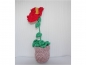 Deko Blume rot